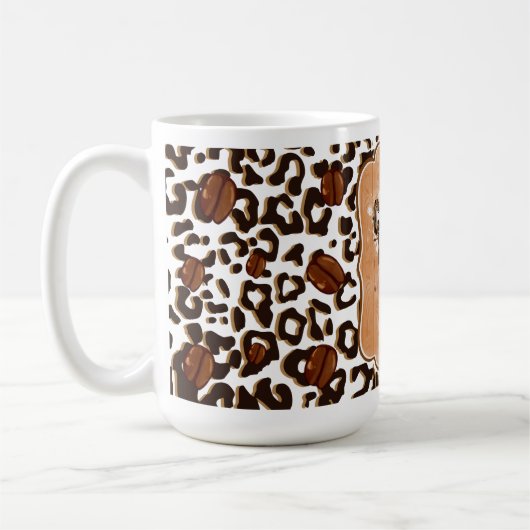 Warmes Coco-Muster Kaffeetasse (Links)