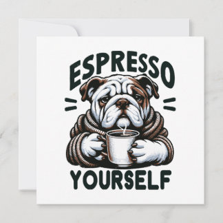 Warmes Espresso Bulldog - Cosy Coffee