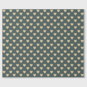 Warmes Fall ästhetisches Muster, Herbst gemütliche Geschenkpapier (Flach)