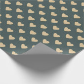 Warmes Fall ästhetisches Muster, Herbst gemütliche Geschenkpapier (Ecke)