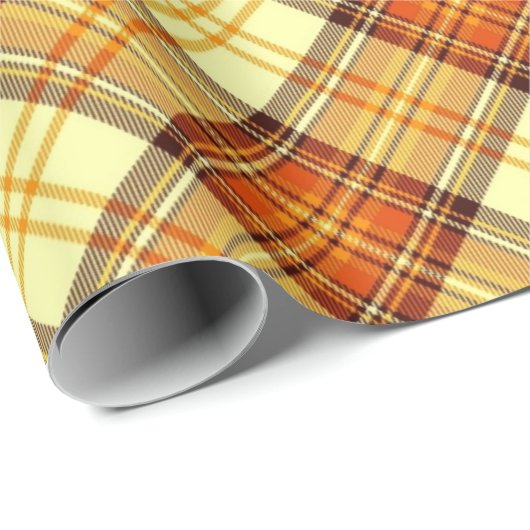 Warmes fallendes kariertes Packpapier (Rolleneckpunkt)