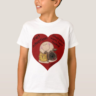 Warmes, Fuzzy Gefühl! Herz T-Shirt