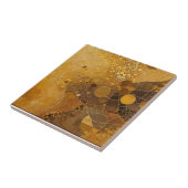 Warmes Goldenes Glühen Fliese (Seite)