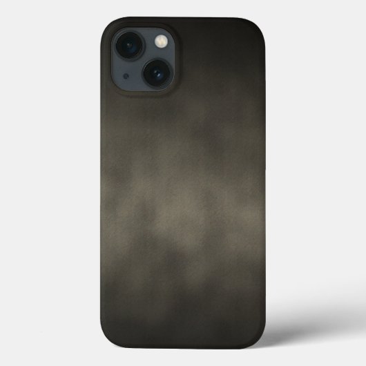 Warmes Gray Goth Ombre Hintergrundkunst Case-Mate iPhone Hülle (Rückseite)