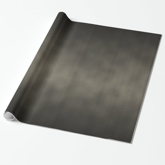 Warmes Gray Goth Ombre Hintergrundkunst Geschenkpapier (Ungerollt)
