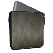 Warmes Gray Goth Ombre Hintergrundkunst Laptopschutzhülle (Vorne Rechts)