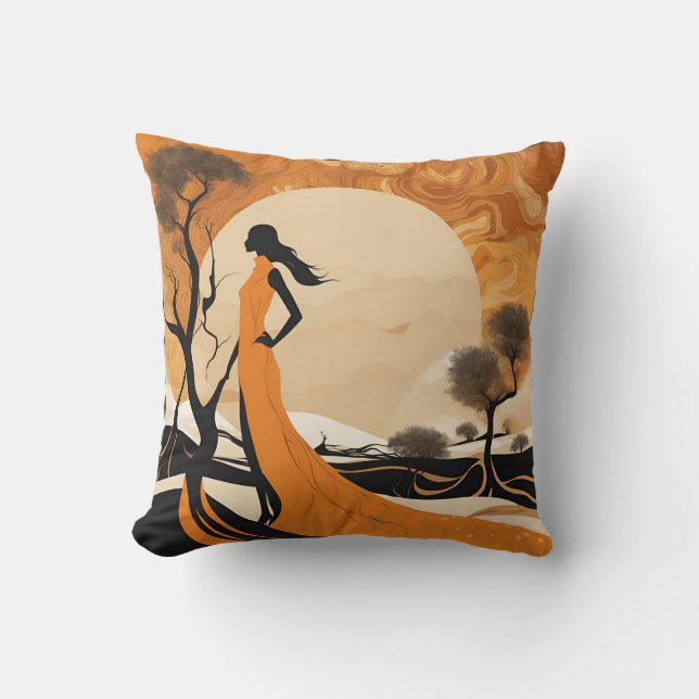 Warmes Herbst-II-Platz-Kissen Kissen (Vorderseite)