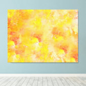 Warmes Herbstbild abstrakt 2 Leinwanddruck (Insitu (Holzboden))