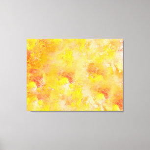 Warmes Herbstbild abstrakt 2 Leinwanddruck