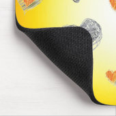 Warmes Herz-Maus-Pad Mousepad (Ecke)