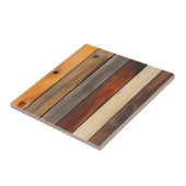 Warmes Holzpappmuster Fliese (Seite)