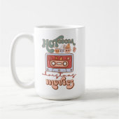 Warmes Kakao und Weihnachtsfilme Trinken Kaffee Ta Kaffeetasse (Links)