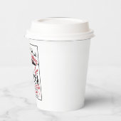 warmes Kakao Weihnachtsgebäck Pappbecher (Links)