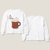 Warmes Kakao-Wetter (Design Vorderseite & Rückseite)