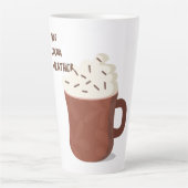 Warmes Kakao-Wetter Milchtasse (Vorderseite)