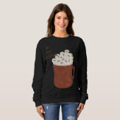 Warmes Kakao-Wetter Sweatshirt (Vorne ganz)