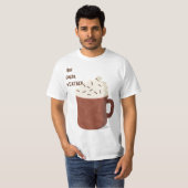 Warmes Kakao-Wetter T-Shirt (Vorne ganz)
