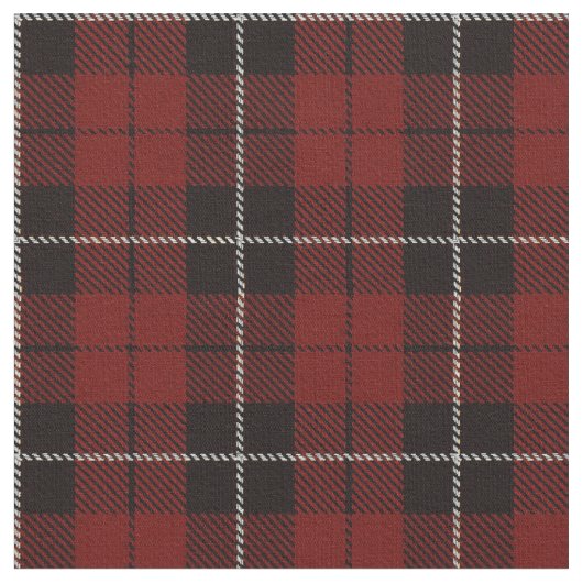 Warmes Kastanienbraun, weißer/schwarzer Streifen Stoff (Nahaufnahme)