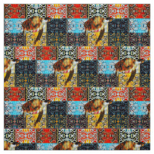 Warmes Meeresschildkröte-Muster Stoff