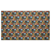 Warmes Meeresschildkröte-Muster Stoff (Fat Quarter (45,7 x 55,9 cm))