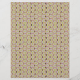 Warmes Neutrals Honeycomb Hexagons Scrapbook Paper