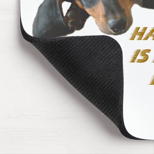 Warmes Puppy Happy Mouser Pad Mousepad (Ecke)