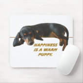 Warmes Puppy Happy Mouser Pad Mousepad (Mit Mouse)