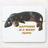 Warmes Puppy Happy Mouser Pad Mousepad (Vorne)