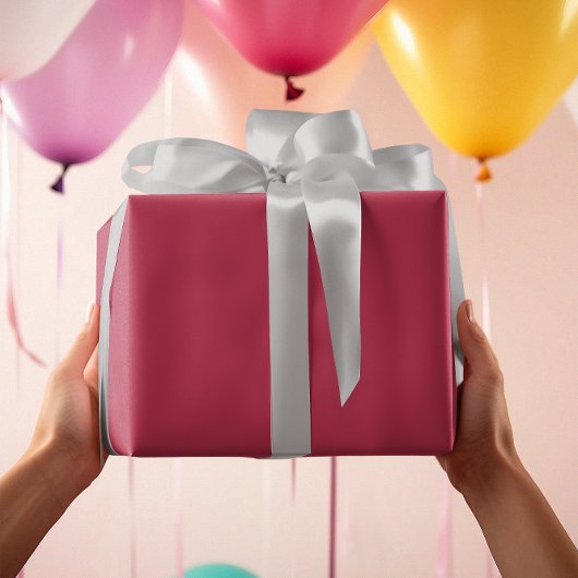 Warmes Rosa Geschenkpapier