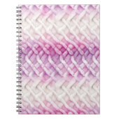 Warmes Rosa Lila Notizblock (Vorderseite)