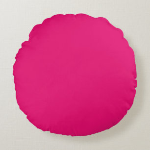Warmes rosa rundes Poly-throw-Kissen Kissen