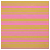 Warmes rosa und goldenes Muster Stoff (Muster)