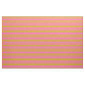 Warmes rosa und goldenes Muster Stoff (Fat Quarter (45,7 x 55,9 cm))