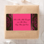 Warmes Rosa und Schokoladenbraun (Insitu)