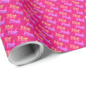 Warmes rosafarbenes, mattes Verpackungspapier Geschenkpapier (Rolleneckpunkt)