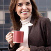 Warmes Rot Kaffeetasse