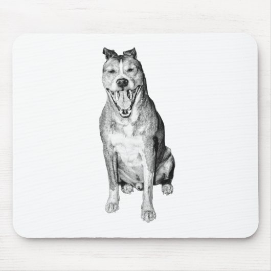 Warmes ruhiges Licht Mousepad (Vorne)
