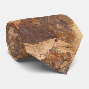 Warmes Steinwand-Struktur-Foto Krawatte