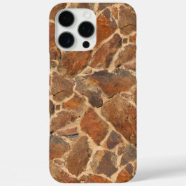 Warmes Stonewall Muster Golden iPhone 16 Pro Max Hülle