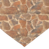 Warmes Stonewall Muster Golden Tischdecke (Schrägansicht)