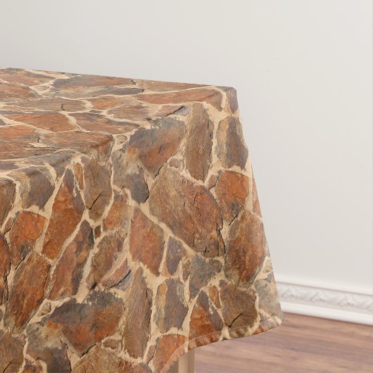 Warmes Stonewall Muster Golden Tischdecke (Beispiel)