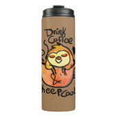 Warmes Trägheitskaffeegetränk Thermosbecher (Vorderseite)
