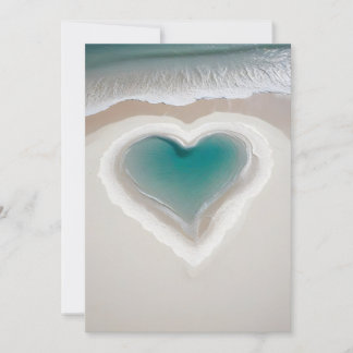 Warmes und einladendes Herz Feiertagskarte