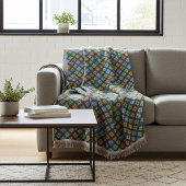 Warmes und gemütliches Abstraktes Poinsettia Blume Decke