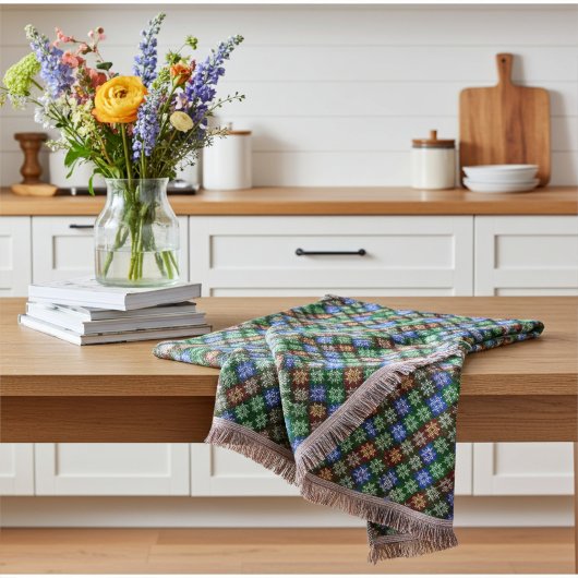 Warmes und gemütliches Abstraktes Poinsettia Blume Decke