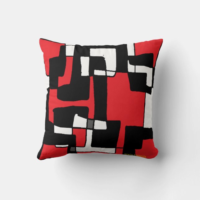 warmes und gemütliches Kissen (Rückseite)