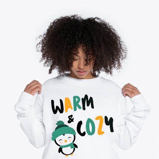 Warmes und gemütliches Sweatshirt, Niedliches Wint Sweatshirt