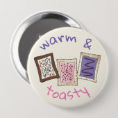 Warmes und toasty Frühstück Toaster Konditorei Jun Button (Vorne & Hinten)