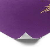 Warmes, verschwommenes Poster (Ecke)