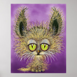 Warmes, verschwommenes Poster